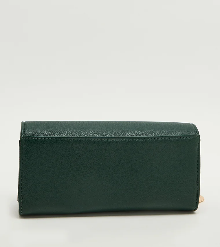 ANNE KLEIN  Anne Klein Twist Lock Flap Wallet for Women | Best Price UAE